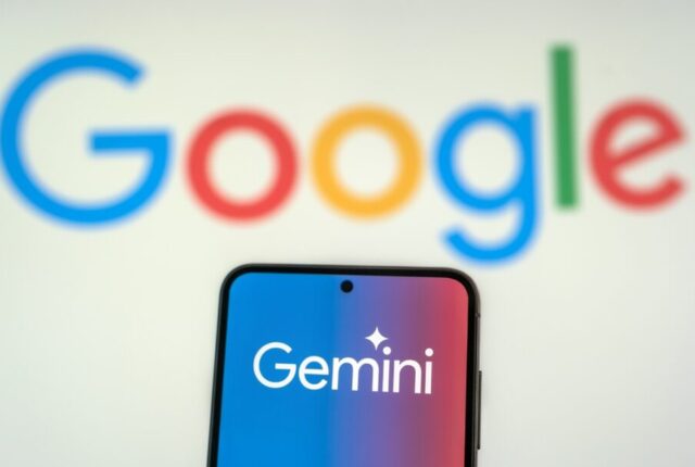 Screenshot dell'app Gemini di Google per Windows